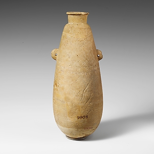 Alabaster alabastron (perfume vase)