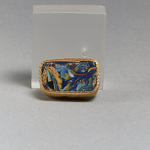 Mosaic glass fragment