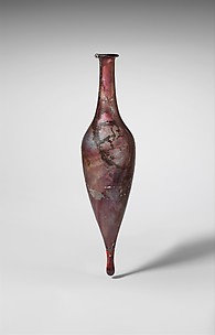 Glass perfume bottle