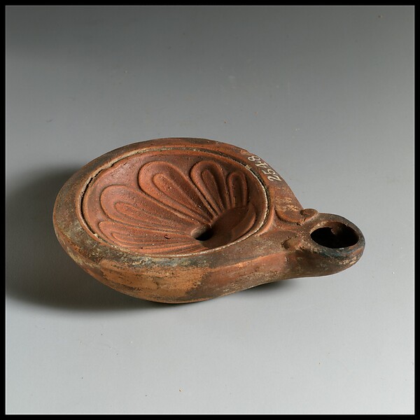 Terracotta lamp