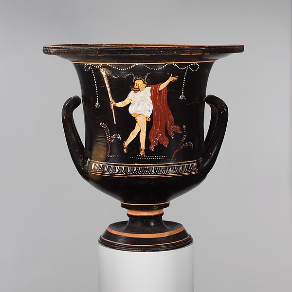 Terracotta calyx-krater (mixing bowl)
