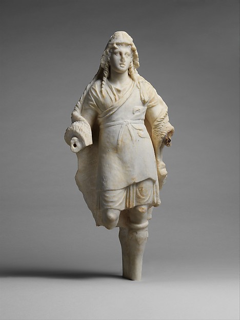Marble statuette of Dionysos