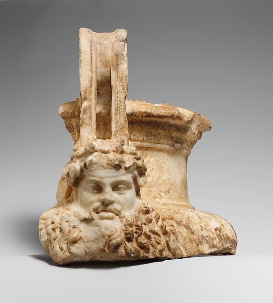 Marble fragment of a volute krater