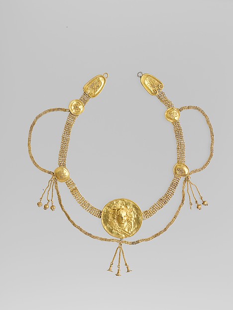 Gold necklace