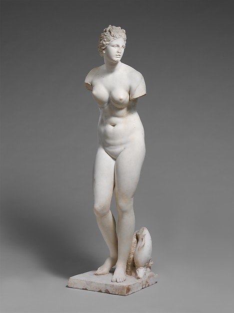 Marble statue of Aphrodite