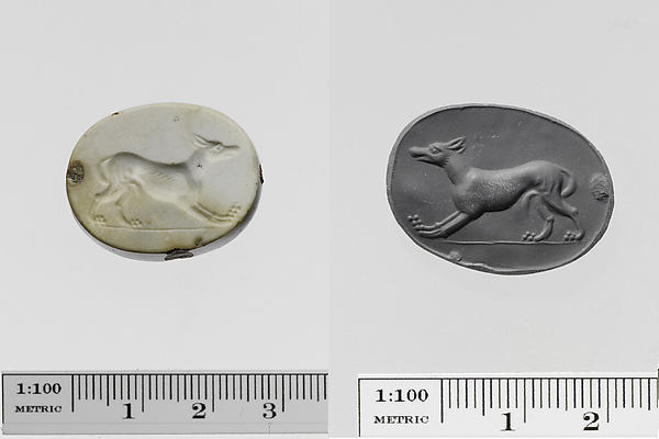 Carnelian scaraboid seal