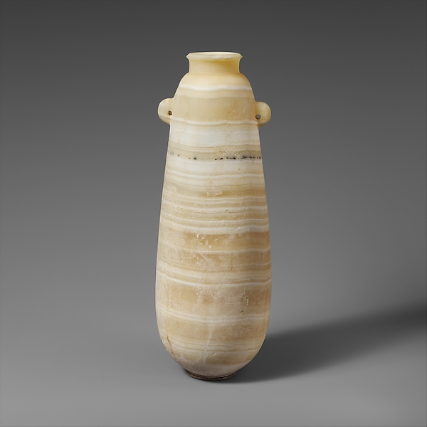 Alabaster alabastron (perfume vase) | Cypriot | Archaic or Classical | The Met