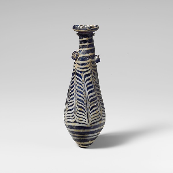 Glass alabastron (perfume bottle)