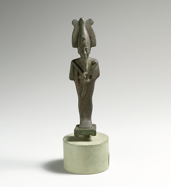 Bronze statuette of Osiris | Egyptian | Late Dynastic-Hellenistic | The Met