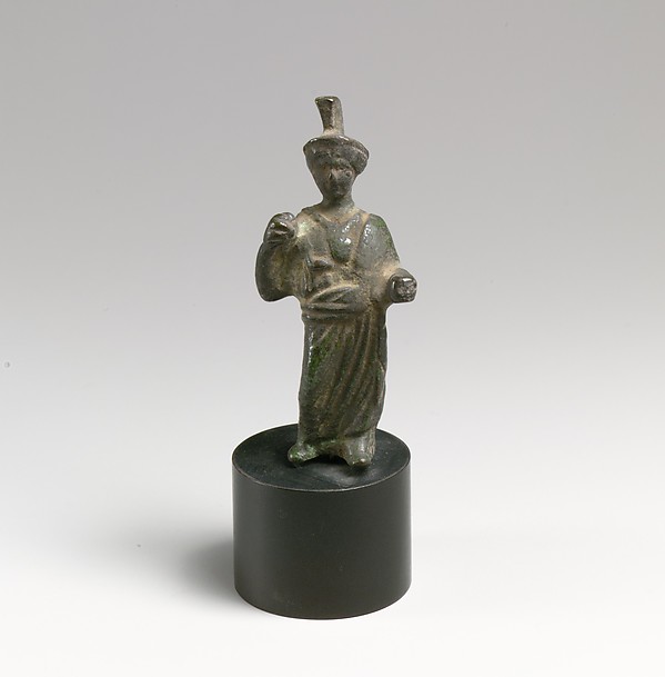 Bronze statuette of Minerva