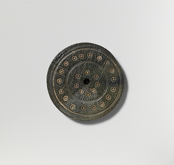 Chlorite lid of a vase