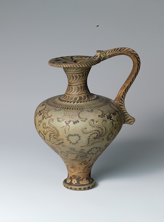 Reproduction or a marine style vase