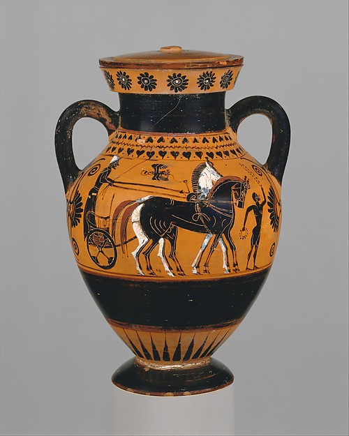 Terracotta amphora (jar)
