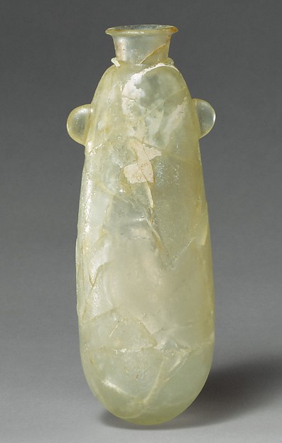 Glass alabastron (perfume vase)