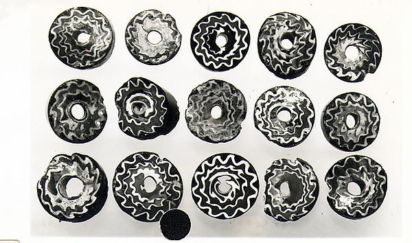 Millefiori bead rods, 15