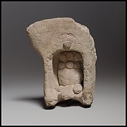 Terracotta model of a shrine