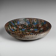 Mosaic glass bowl