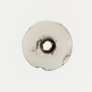 Rock crystal spindle whorl