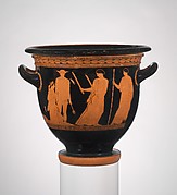 Terracotta bell-krater (bowl for mixing wine and water)