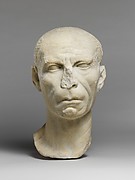 Marble portrait of a man