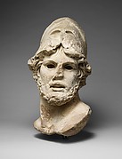 Marble head of a Greek general