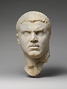 Marble portrait of the emperor Caracalla