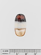 Banded agate oval