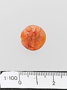 Chalcedony lentoid seal