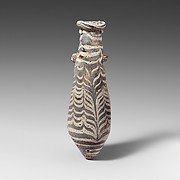 Glass alabastron (perfume bottle)