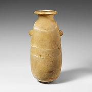 Alabaster alabastron (perfume vase)