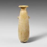 Alabaster alabastron (perfume vase)