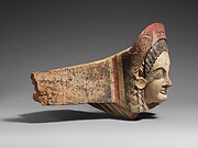 Terracotta antefix (roof tile)