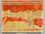 Reproduction of a fresco with a Griffin