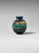 Glass aryballos (perfume bottle)
