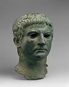 Bronze portrait of a man, identified as M. Agrippa