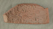 Fragment of a Mold for Making Ceramics