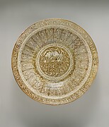 Bowl with musicians