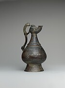 Two Ewers with Lamp-shaped Spouts
