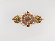 Centerpiece from an Armlet (Bazuband) later made into a Brooch