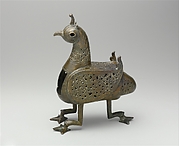 Three bird-shaped incense burners