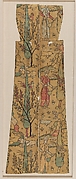 Textile Fragment Depicting a Figure in a Landscape
