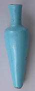 Cosmetic Flask (mukhula) of Opaque Turquoise Glass