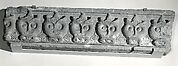 Fragment of a Cornice with a Frieze of Masks