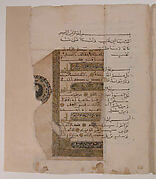 Folio from a Qur'an Manuscript