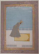 Portrait of Prince Muhammad Buland Akhtar (known as Nur Achhe Sahib) at Prayer