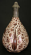 Luster-painted bottle