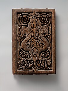 Panel with Horse Heads