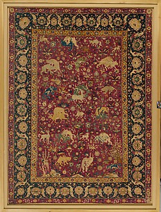 Silk Animal Carpet
