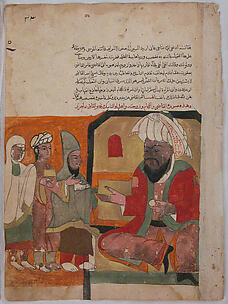 Folio from a Kalila wa Dimna