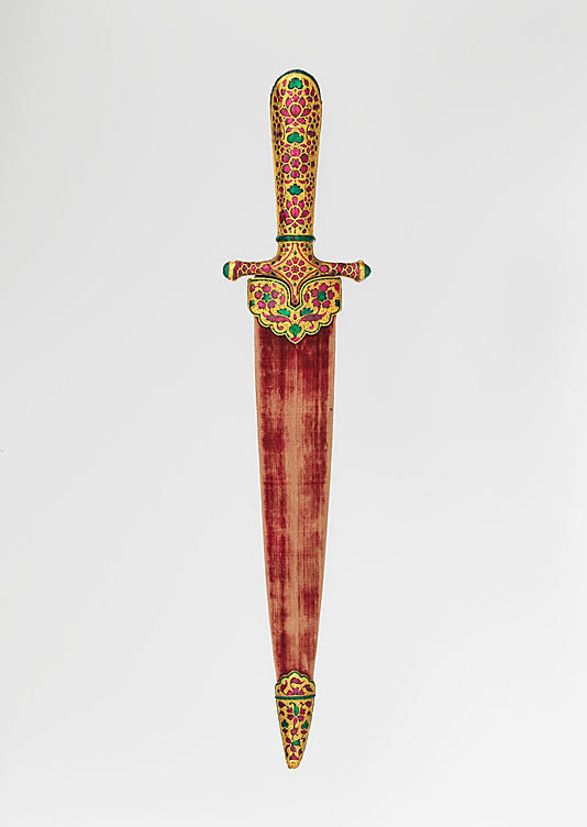 Dagger with Jeweled Hilt